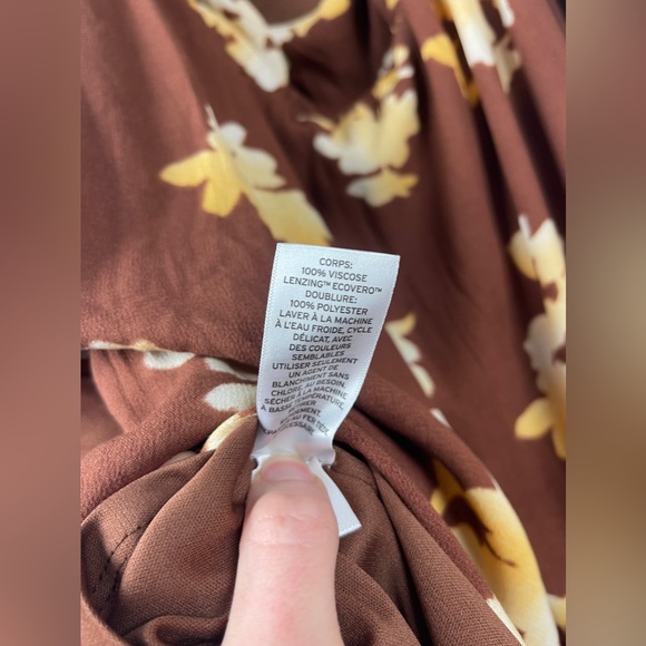 BP. Brown Halter Midi Dress Size 3x NWT - Picture 12 of 15